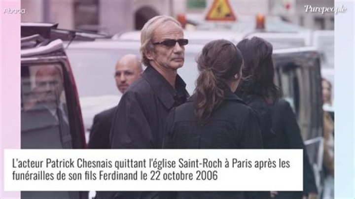 Accident Fils De Patrick Chesnais