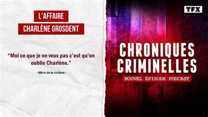 Affaire Charlene Grosdent