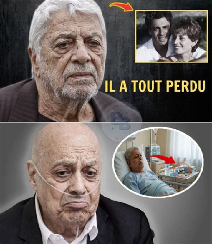 Âgé Enrico Macias Maladie