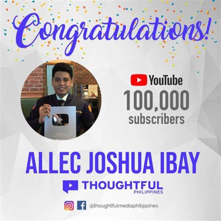 Allec Joshua Ibay - Net Worth, Age, Height, Birthday, Bio, Wiki!