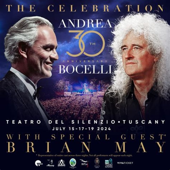 Andrea Bocelli Heading to the UK and Ireland on Tour