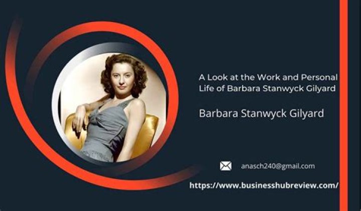 Barbara Stanwyck Net Worth, Age, Height, Bio, Birthday, Wiki!