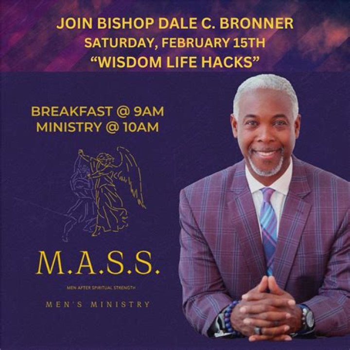 Bishop Dale Bronner Bio, Wiki, Age, Height, Wife, Sermon and Net Worth