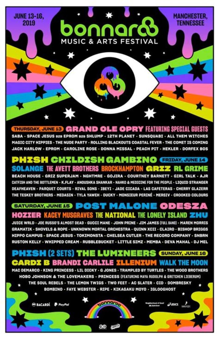 Bonnaroo 2019 Lineup and Dates Announced