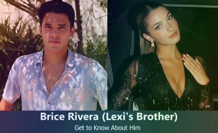 Brice Rivera | Sibilings And Career