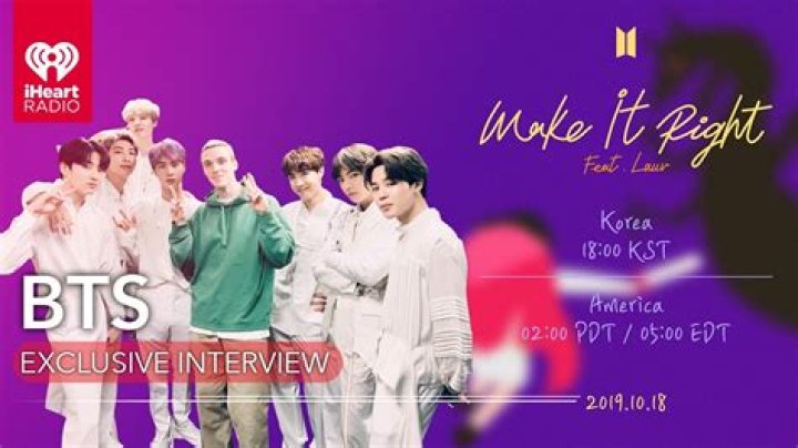 BTS release Make It Right featuring Lauv