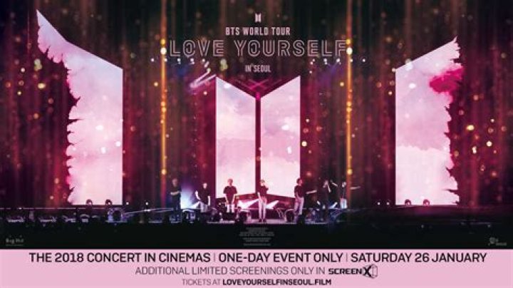 BTS Takes Over Theaters With "Love Yourself in Seoul" Concert Film