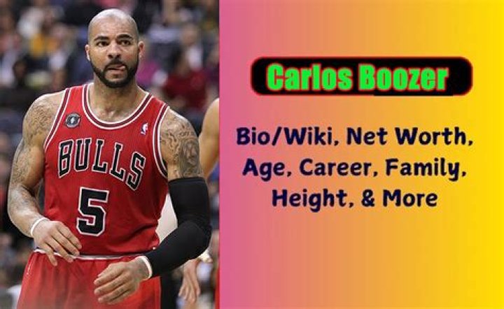 Carlos Boozer’s biography, net worth, fact, career, awards and life story