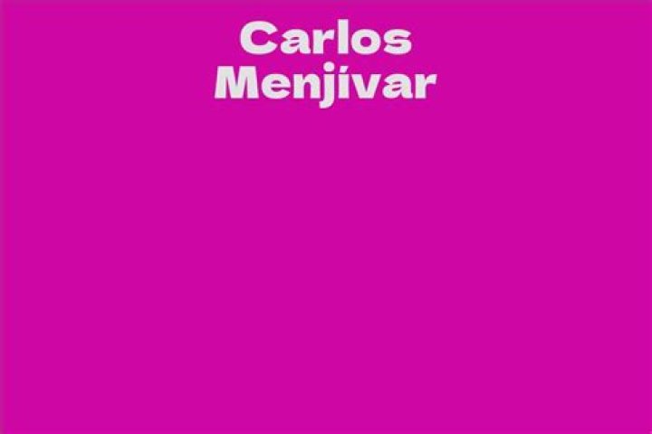 Carlos Menjívar’s biography, net worth, fact, career, awards and life story
