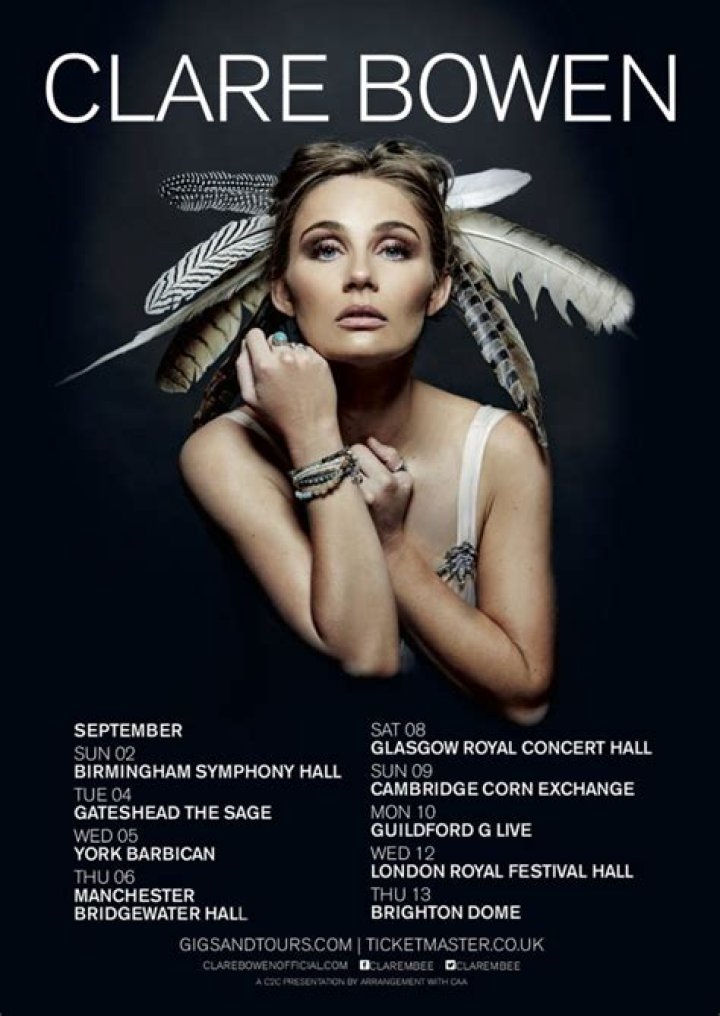 Clare Bowen Announces UK Tour