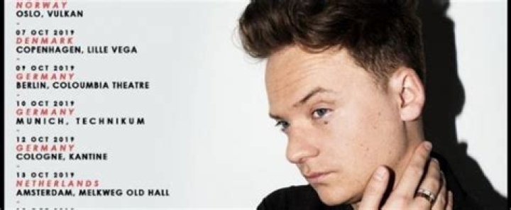 Conor Maynard Announces UK, Ireland & Europe Tour Dates