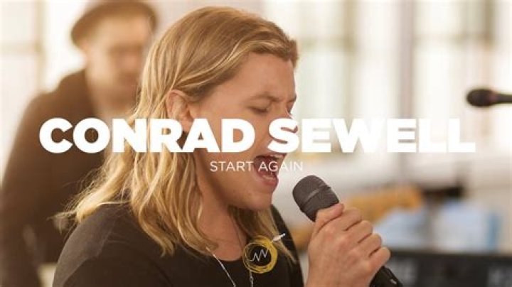 Conrad Sewell unveils Start Again video