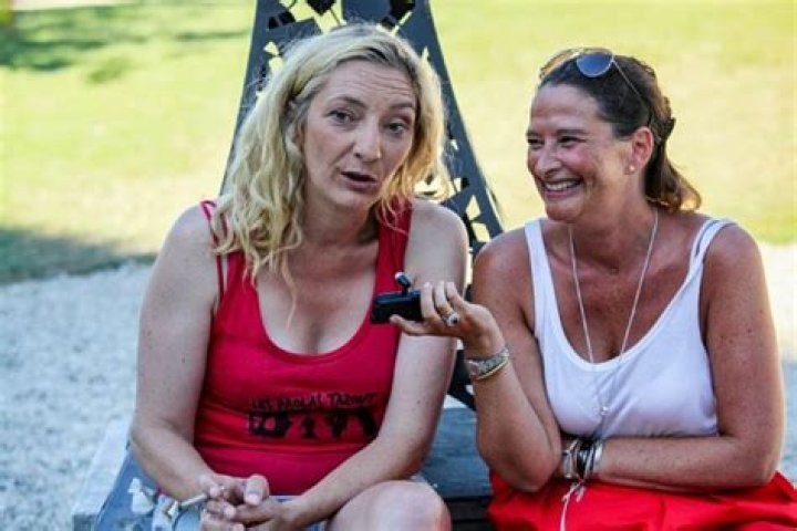 Corinne Masiero Et Sa Famille