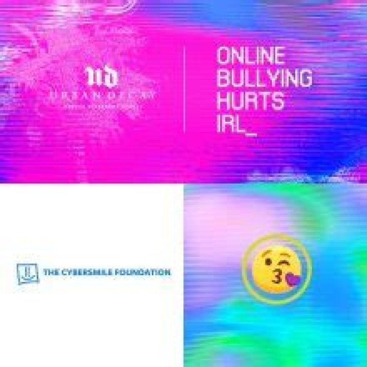 Cybersmile and Urban Decay launch Online Bullying Hurts IRL