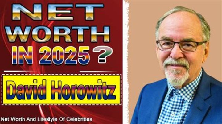 David Horowitz Net Worth, Age, Height, Bio, Birthday, Wiki!