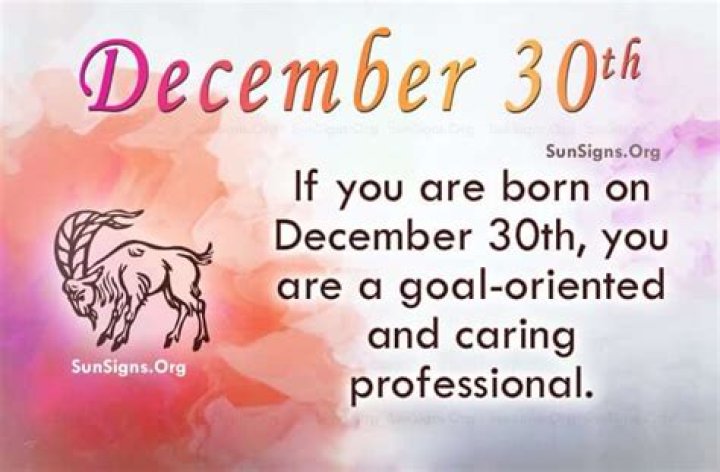 December 30 Famous Birthdays - All Famous Birthdays