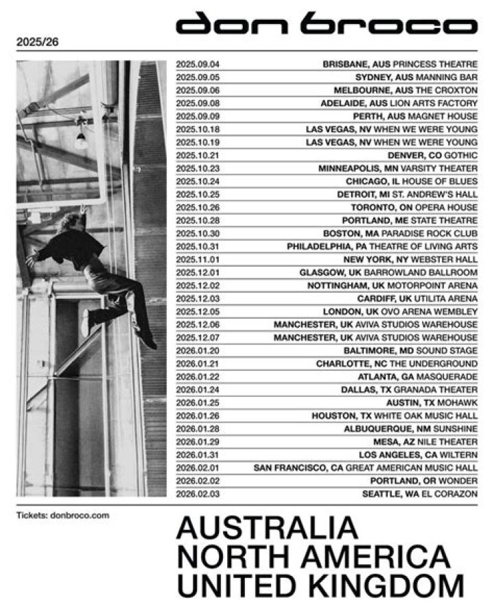 Don Broco Announce Headline Australian Tour