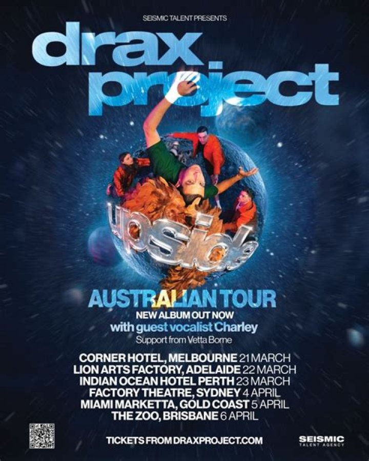 Drax Project to support Christina Aguilera on four European tour dates