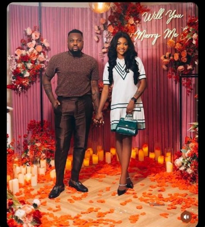Egungun Of Lagos Stuns Fans with Heartfelt Proposal to Girlfriend