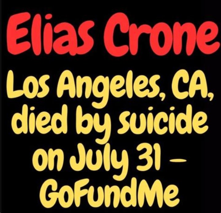 Elias Crone Death And Obituary: 25-Year-Old Los Angeles Resident Passed Away
