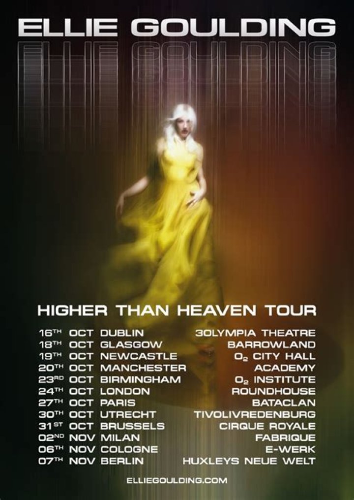 Ellie Goulding announces new album 'Higher Than Heaven', drops first taste ‘Let It Die'
