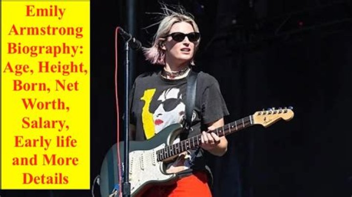 Emily Armstrong - Net Worth, Age, Height, Birthday, Bio, Wiki!