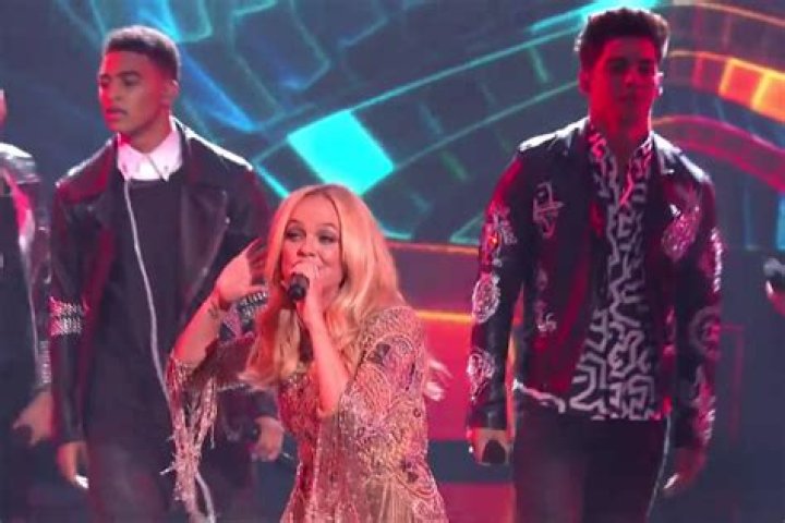 Emma Bunton performs Say You'll Be There on the Finale of Boyband