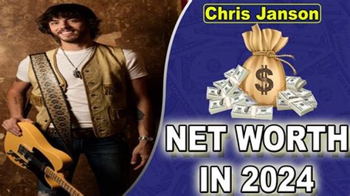 Fame | Chris Janson net worth and salary income estimation Jan, 2024