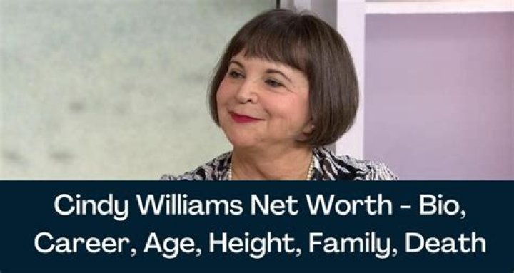 Fame | Cindy Williams (journalist) net worth and salary income estimation Jan, 2024