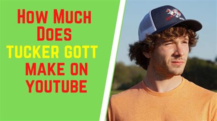 Fame | Tucker Gott net worth and salary income estimation Jan, 2024