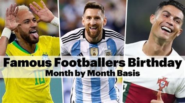 Famous Soccer Player Birthdays - All Famous Birthdays