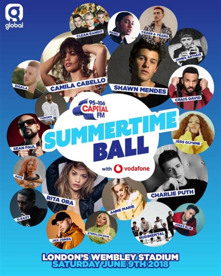 First artists announced for Capital's Summertime Ball