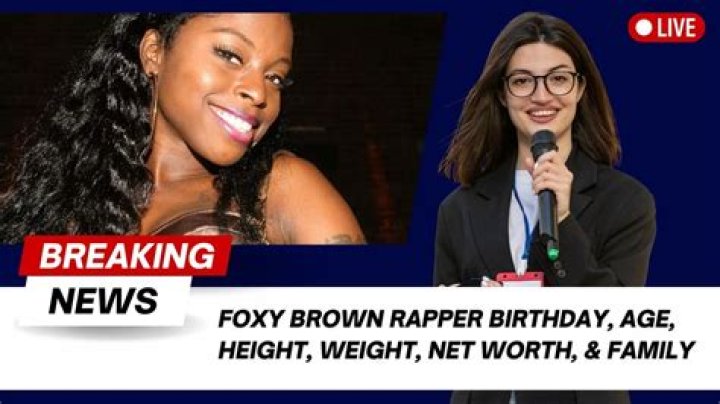 Foxy Brown - Age, Net Worth, Height, Bio, Wiki!