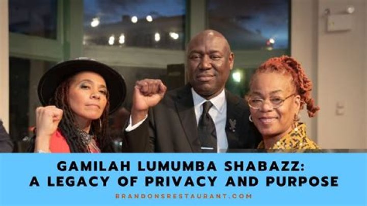 Gamilah Lumumba Shabazz- Wiki, Biography, Age, Height, Net Worth, Relationship
