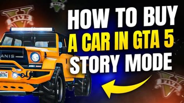 How to buy cars in gta 5