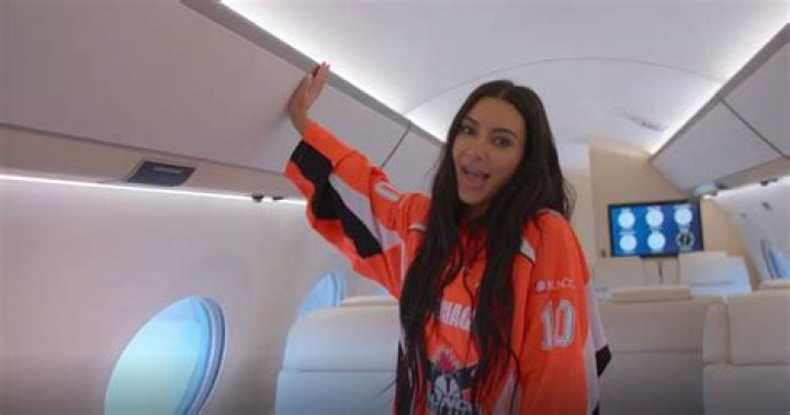 Inside Kim Kardashian’s $150M Private Jet, Kim Air