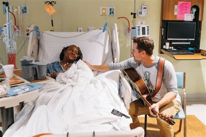 Jake Miller supports the charity Musicians on Call