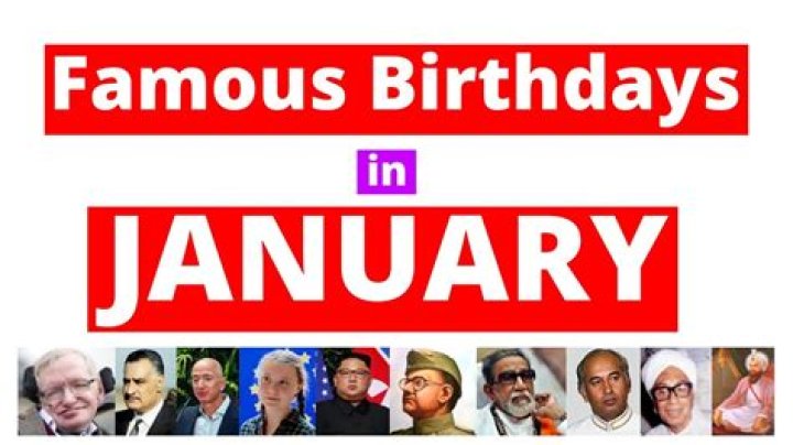 January 5 Famous Birthdays - All Famous Birthdays