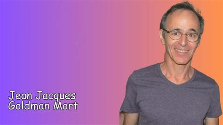 Jean Jacques Goldman Mort & Hospitalisé