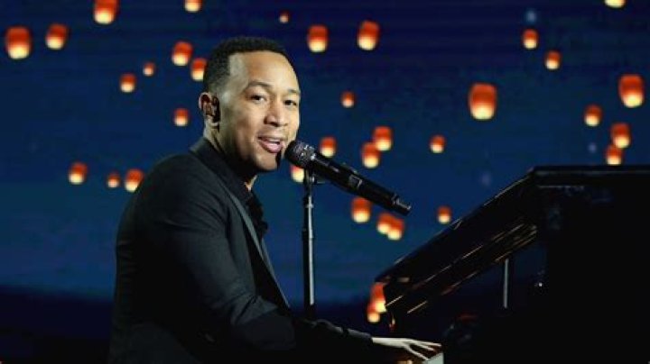 John Legend sings the National Anthem at the NBA finals!