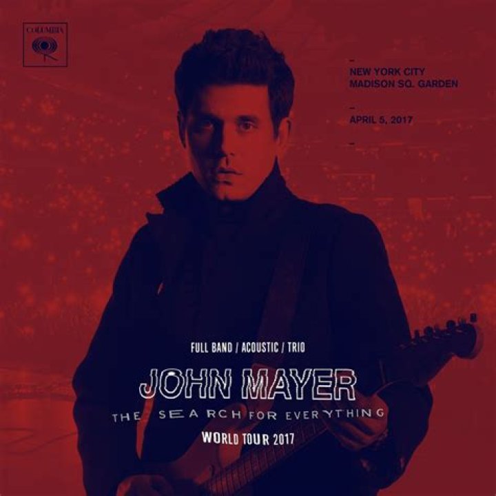 John Mayer announces The Search For Everything World Tour