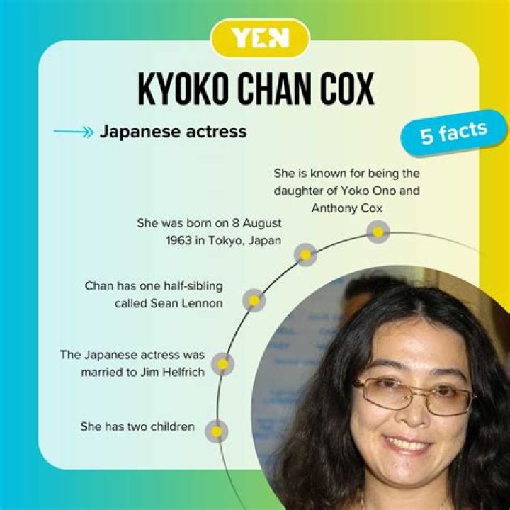 
Kyoko Chan Cox- Long Lost Daughter Of Japanese Artist Yoko Ono	