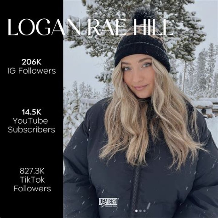 Logan Rae Hill Net Worth, Age, Height, Bio, Birthday, Wiki!