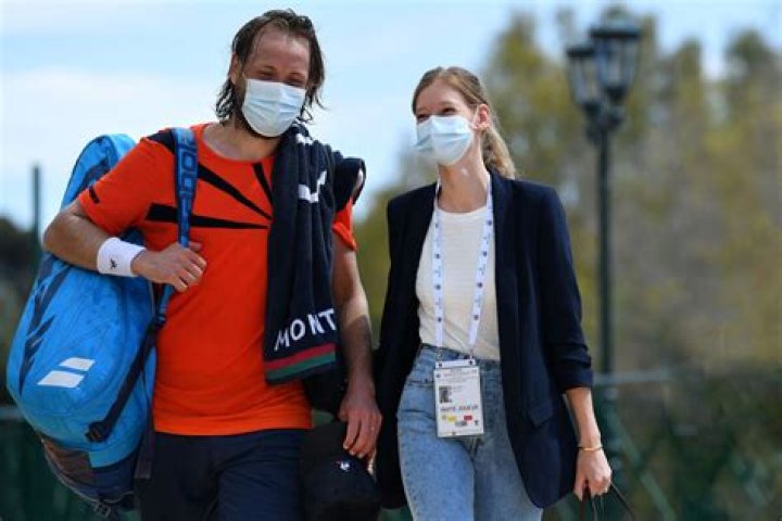 Lucas Pouille Et Sa Femme