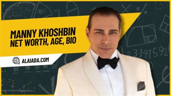 Manny Khoshbin Net Worth, Age, Height, Bio, Birthday, Wiki!