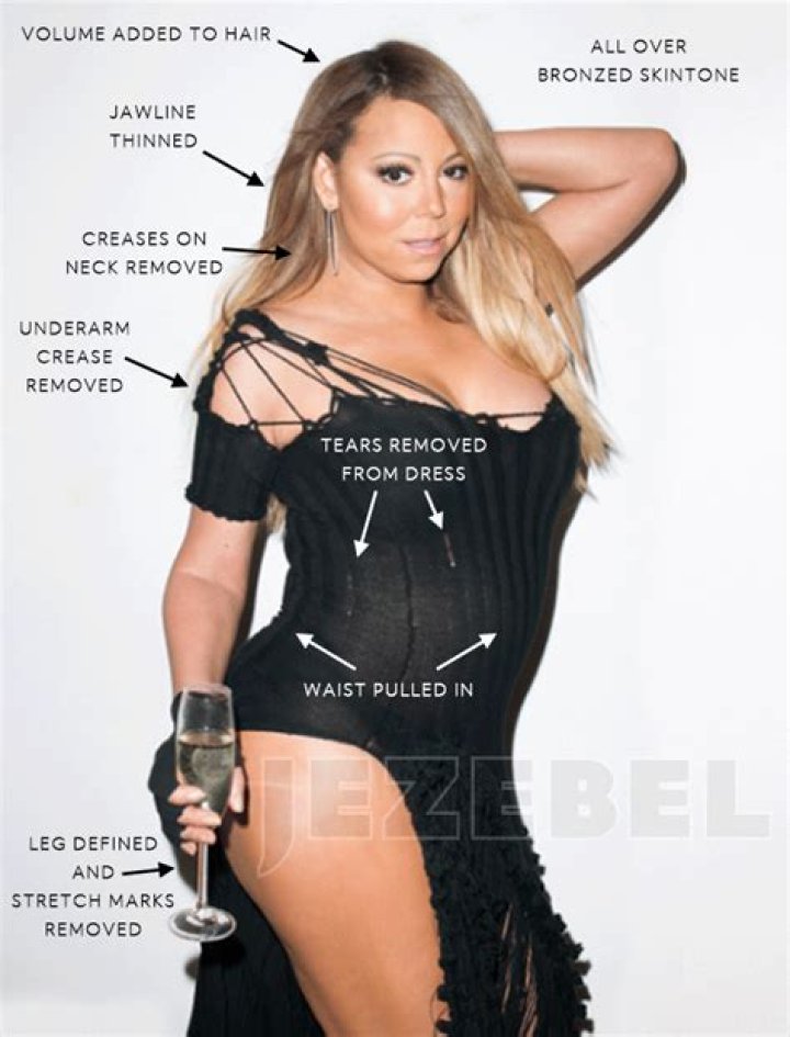 Mariah Carey Pics Leaked: Terry Richardson Photoshop Retouched Photos – From Chubby To Slim
