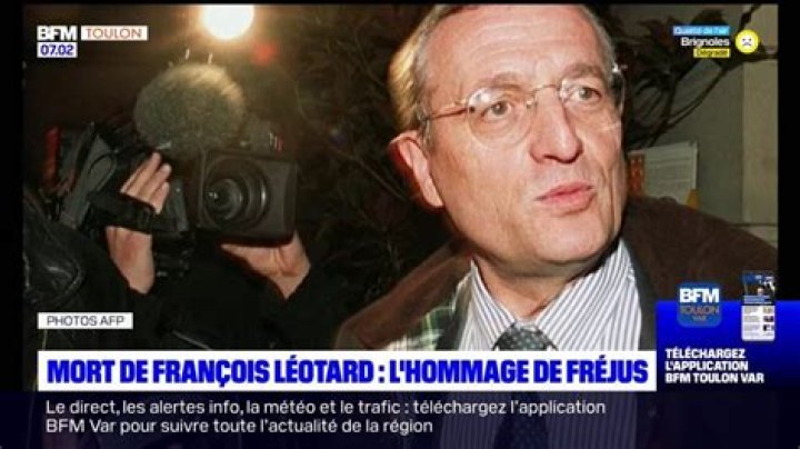 Mort De Francois Leotard