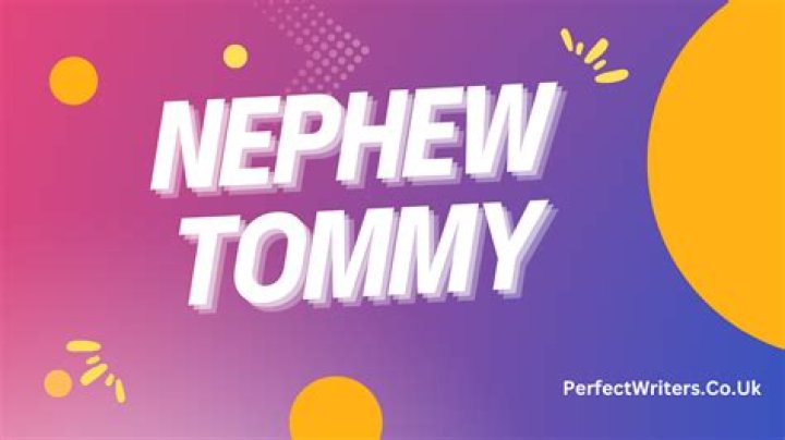 Nephew Tommy Net Worth, Age, Height, Bio, Birthday, Wiki!