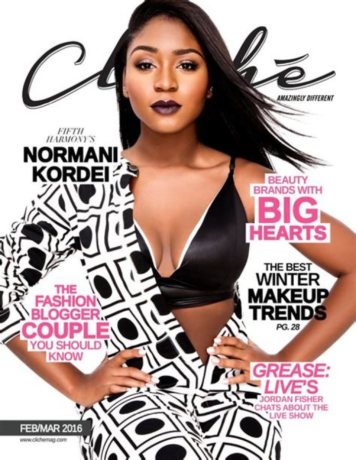 Normani Kordei covers Cliché Magazine!