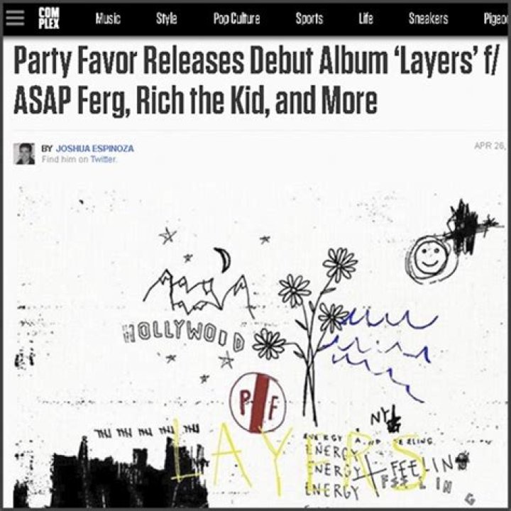 Party Favor Drops ‘Layers,’ ft. A$AP Ferg, Rich The Kid, Juicy J, GTA, Lil Baby, Salvatore Ganacci
